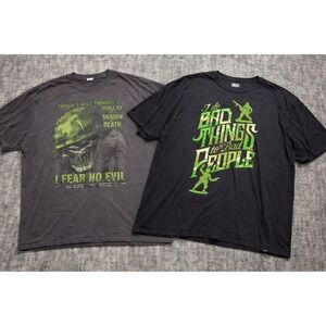 Military Graphic T Shirt Bundle 3XL Soldier Veteran Quote Tactical Tees